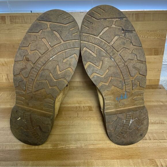 Red Wing Shoes Ankle Boots tan Lace Up Padded ankle 1280 EH size 13D mens - Picture 7 of 7